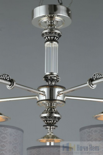 Люстра потолочная Omnilux Rovigo OML-64317-05, раздел каталога Люстры с абажурами интернет-магазина Ночи Нет