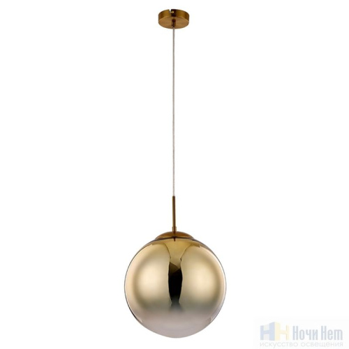 Светильник подвесной Arte Lamp Jupiter Gold A7963SP-1GO, раздел каталога Подвесы 1 лампа интернет-магазина Ночи Нет