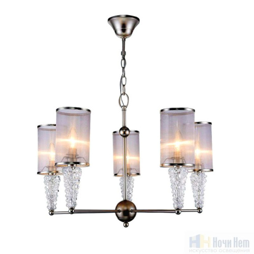 Люстра Freya Vilena FR2687PL-05G, раздел каталога Люстры с абажурами интернет-магазина Ночи Нет