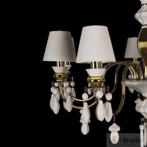 Люстра Loft IT Grace 10203/10 White, раздел каталога Люстры с абажурами интернет-магазина Ночи Нет