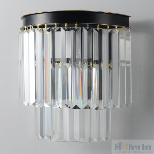 Бра Crystal Lux MAXIME AP2 BLACK 2412/403, раздел каталога Хрустальные бра интернет-магазина Ночи Нет