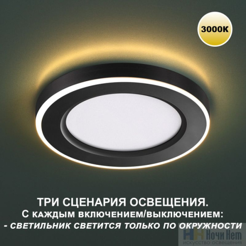 Встраиваемый светильник Novotech Span 359019, раздел каталога Светодиодные точечные светильники интернет-магазина Ночи Нет