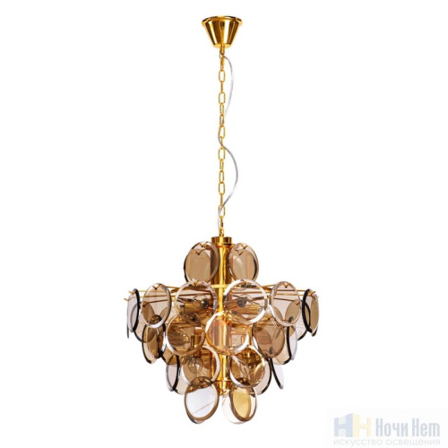 Люстра Divinare Chloe 7566/01 SP-8, раздел каталога Стеклянные люстры интернет-магазина Ночи Нет