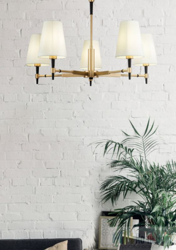 Люстра Maytoni Zaragoza H001CL-05BS, раздел каталога Люстры с абажурами интернет-магазина Ночи Нет