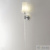 Бра Crystal Lux LUMINOUS AP1 CHROME 3900/401, количество ламп - 1, площадь освещения - 2 кв.м Бра Crystal Lux LUMINOUS AP1 CHROME 3900/401, раздел каталога Бра с абажуром интернет-магазина Ночи Нет