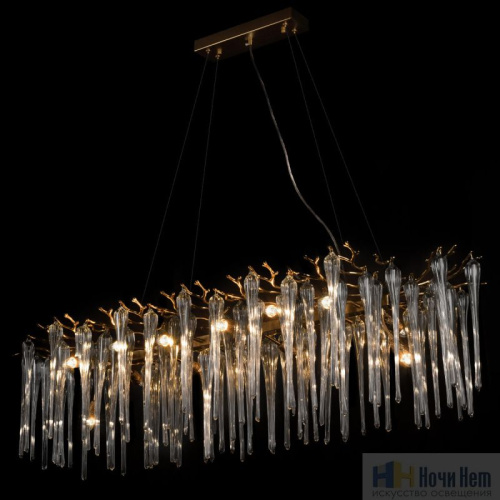 Люстра LOFT IT Waterfall 10350/1200L AB, раздел каталога Стеклянные люстры интернет-магазина Ночи Нет