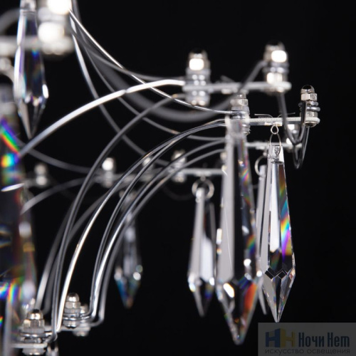 Люстра Loft IT Mira 10259/1000 Silver Asfour, раздел каталога Большие люстры интернет-магазина Ночи Нет