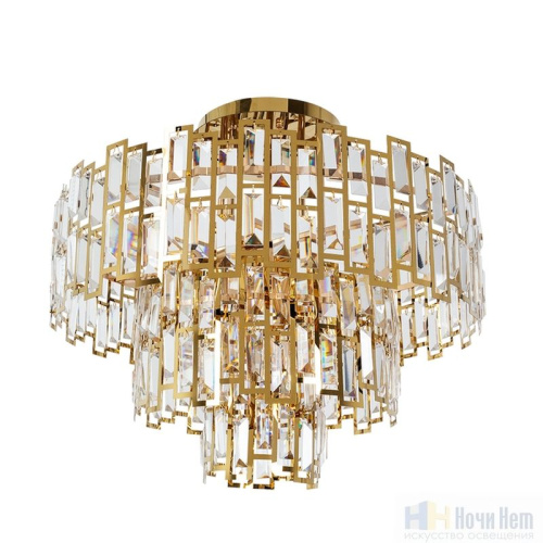 Люстра Arte Lamp Mintaka A1005PL-10GO, раздел каталога Хрустальные люстры интернет-магазина Ночи Нет