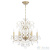 Люстра Crystal Lux ODELIS SP6 GOLD 2571/306, раздел каталога Хрустальные люстры интернет-магазина Ночи Нет
