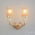 Бра Crystal Lux SILVESTRO AP2 AMBER 2971/402, раздел каталога Бра с плафоном интернет-магазина Ночи Нет