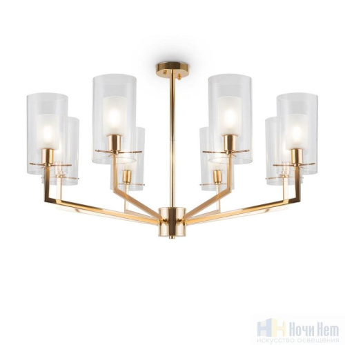 Люстра Freya Felicity FR5206PL-08FG, раздел каталога Люстры с плафонами интернет-магазина Ночи Нет