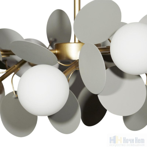 Люстра Loft IT Matisse 10008/8 Grey, раздел каталога Люстры с плафонами интернет-магазина Ночи Нет