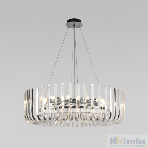 Люстра LOFT IT Dakota 10300/800 Nickel, раздел каталога Люстры с плафонами интернет-магазина Ночи Нет