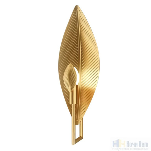 Бра Crystal Lux PALMA AP1 BRONZE 3470/401, раздел каталога Бра с плафоном интернет-магазина Ночи Нет