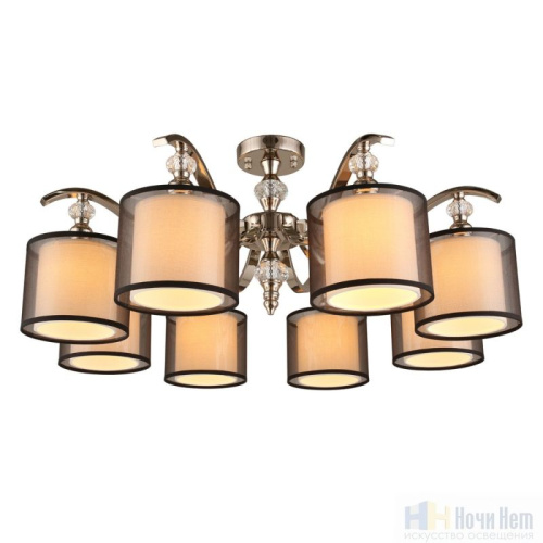 Люстра Aployt Floret APL.703.17.08, раздел каталога Люстры с абажурами интернет-магазина Ночи Нет