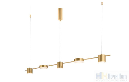 Люстра Crystal Lux TRISTAN SP5 L1200 GOLD 3691/205, раздел каталога Светодиодные люстры интернет-магазина Ночи Нет