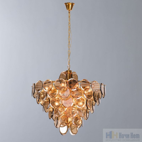 Люстра Divinare Chloe 7566/01 SP-18, раздел каталога Стеклянные люстры интернет-магазина Ночи Нет