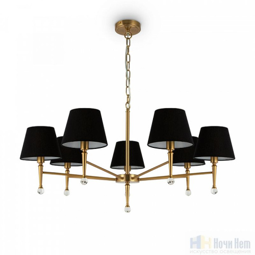 Люстра Freya Rosemary FR5190PL-07BS, раздел каталога Люстры с абажурами интернет-магазина Ночи Нет