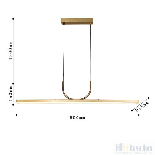Люстра Favourite Raya 4097-1P, раздел каталога Светодиодные люстры интернет-магазина Ночи Нет