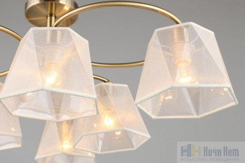 Люстра Omnilux Rapallo OML-65017-06, раздел каталога Люстры с абажурами интернет-магазина Ночи Нет