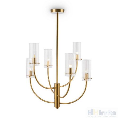 Люстра Maytoni Arco MOD223PL-06BS, раздел каталога Люстры с плафонами интернет-магазина Ночи Нет