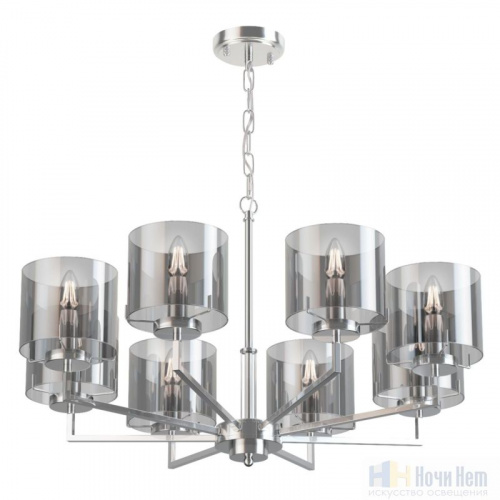 Люстра Freya Karen FR5096PL-08CH, раздел каталога Люстры с плафонами интернет-магазина Ночи Нет