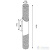 Светильник Arte Lamp Aqua-Bastone A2470AP-2SS, раздел каталога Настенные светильники для ванной интернет-магазина Ночи Нет