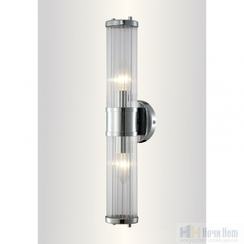 Бра Crystal Lux SANCHO AP2 CHROME, раздел каталога Бра с плафоном интернет-магазина Ночи Нет