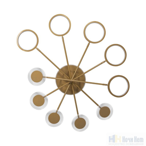 Люстра Loft IT Megan 10164M Gold, раздел каталога Светодиодные люстры интернет-магазина Ночи Нет