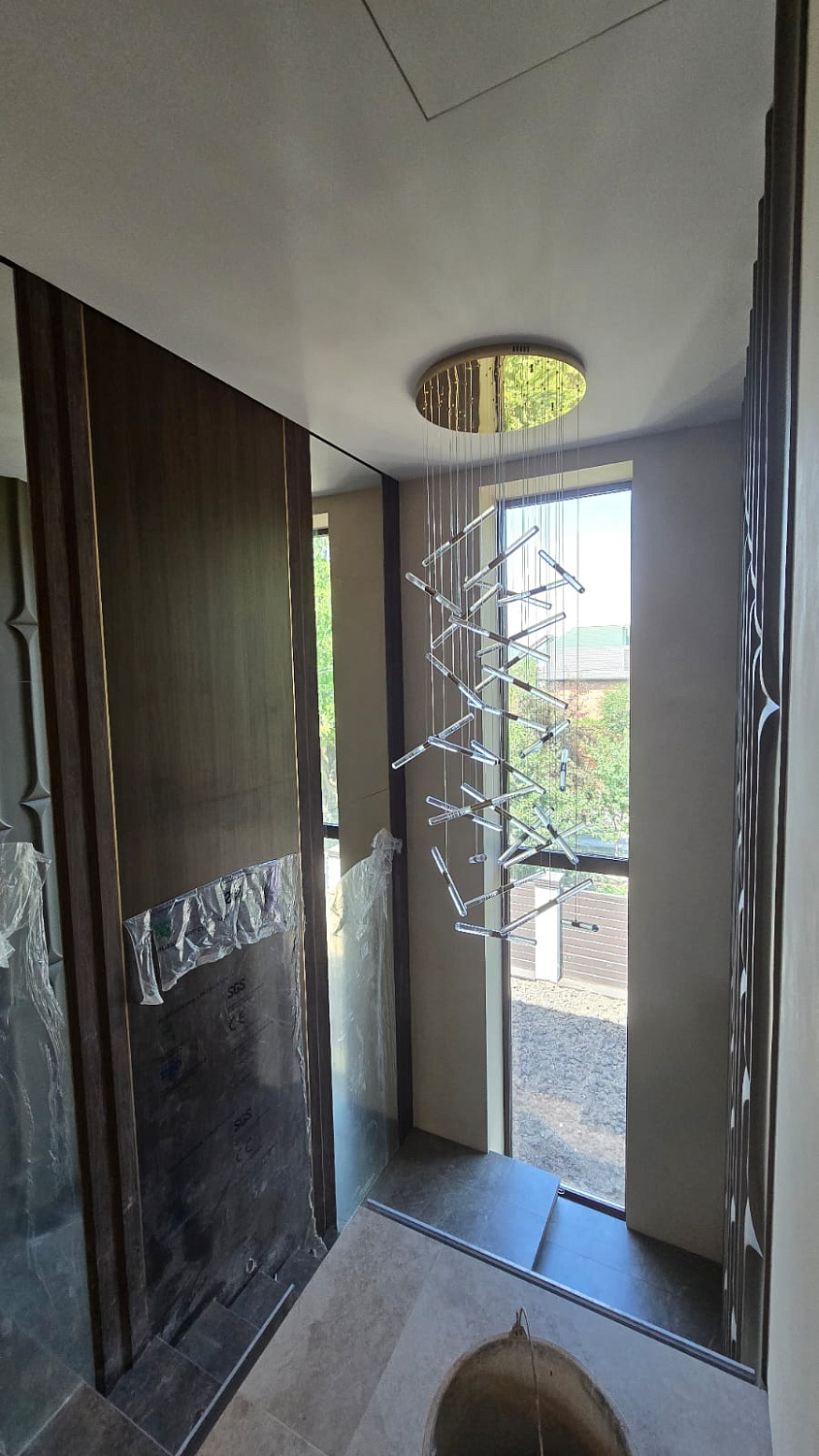 Комплектация светильниками дизайнерских проектов под заказ из Китая