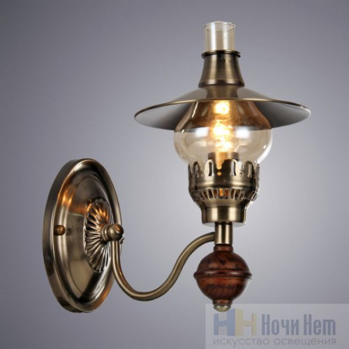 Бра Arte Lamp Trattoria A5664AP-1AB, раздел каталога Бра с плафоном интернет-магазина Ночи Нет