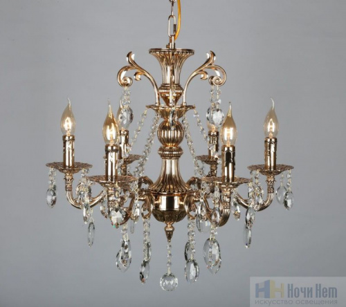 Люстра подвесная Omnilux Aosta OML-78903-06, раздел каталога Хрустальные люстры интернет-магазина Ночи Нет