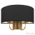 Бра LOFT IT Balance 10416W GD, количество ламп - 2, площадь освещения - 4 кв.м Бра LOFT IT Balance 10416W GD, раздел каталога Бра с абажуром интернет-магазина Ночи Нет