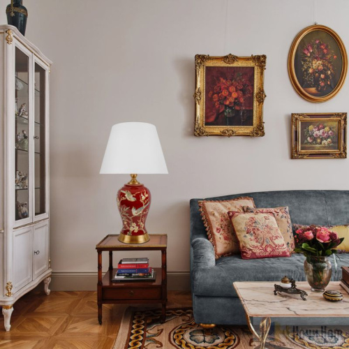 Лампа настольная LOFT IT Dahlia 10384T, раздел каталога Настольные лампы с абажуром интернет-магазина Ночи Нет