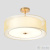 Люстра Crystal Lux MYSTERY PL5 BRASS 3931/105, раздел каталога Люстры с абажурами интернет-магазина Ночи Нет