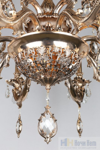 Люстра подвесная Omnilux Nureci OML-74903-18, раздел каталога Хрустальные люстры интернет-магазина Ночи Нет