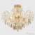 Люстра Crystal Lux ESMIRALDA PL6 GOLD 0523/106, раздел каталога Хрустальные люстры интернет-магазина Ночи Нет