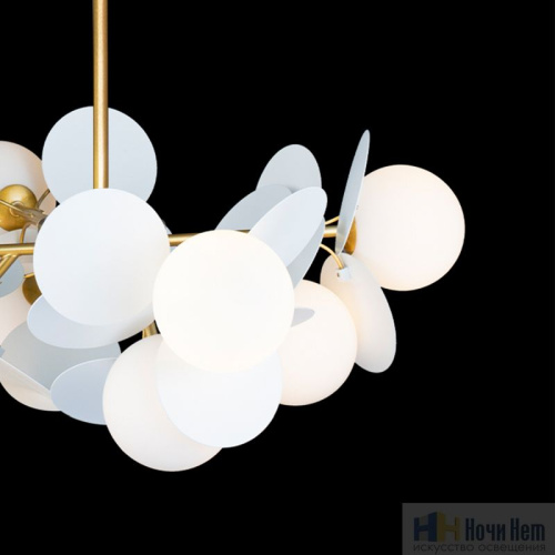 Люстра Loft IT Matisse 10008/8 white, раздел каталога Люстры с плафонами интернет-магазина Ночи Нет