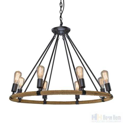 Люстра Loft IT Rope Filament LOFT1861/8, раздел каталога Кованые люстры интернет-магазина Ночи Нет