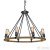 Люстра Loft IT Rope Filament LOFT1861/8, количество ламп - 8, площадь освещения - 16 кв.м Люстра Loft IT Rope Filament LOFT1861/8, раздел каталога Кованые люстры интернет-магазина Ночи Нет