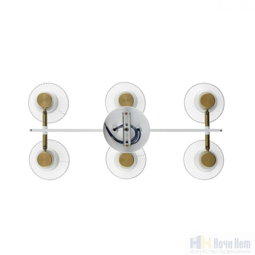 Люстра Lumion Anriya 8045/6C, раздел каталога Люстры с плафонами интернет-магазина Ночи Нет