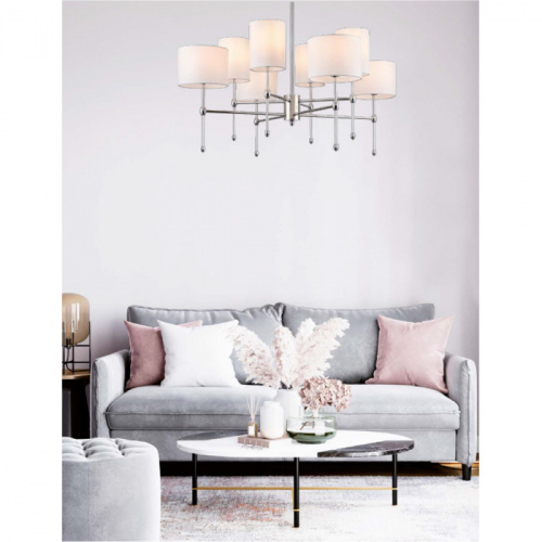 Люстра Lumion Latti 6589/8C, раздел каталога Люстры с абажурами интернет-магазина Ночи Нет