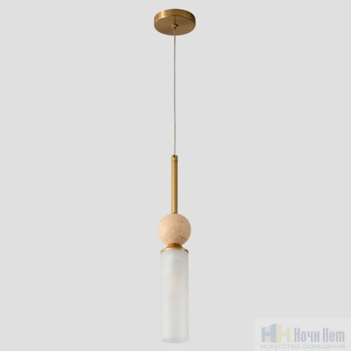 Светильник подвесной Crystal Lux SIMPLY SP1 BRASS 4080/201, раздел каталога Подвесы 1 лампа интернет-магазина Ночи Нет