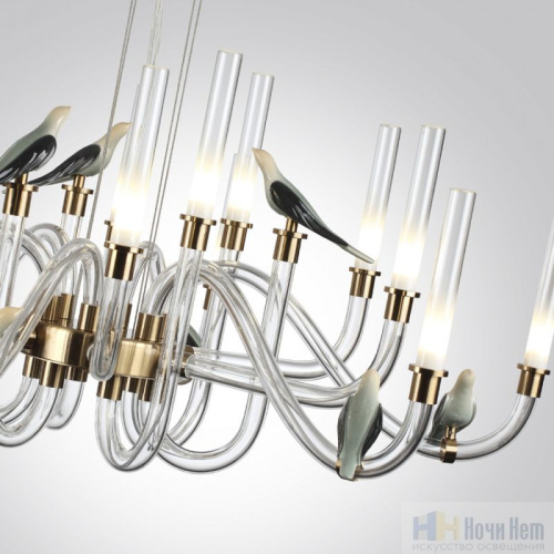 Люстра Odeon Light Lark 5431/37L, раздел каталога Стеклянные люстры интернет-магазина Ночи Нет