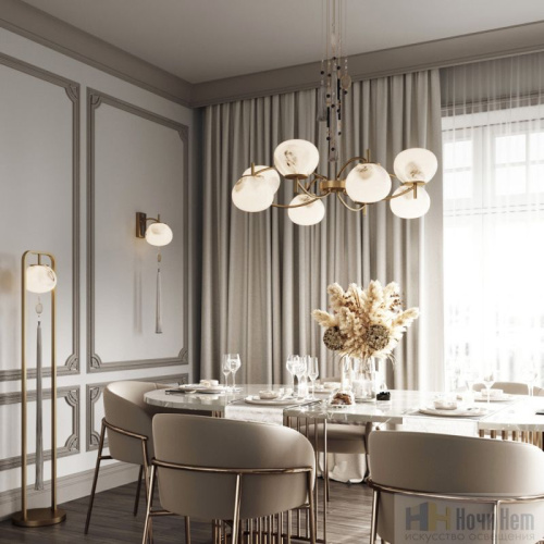 Торшер Odeon Light Fiolent 5432/1F, раздел каталога Торшеры с плафоном интернет-магазина Ночи Нет