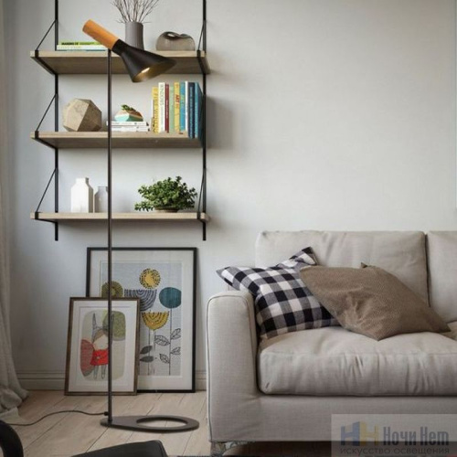 Торшер ImperiumLoft Arne Jacobsen 101782-26, раздел каталога Торшеры с плафоном интернет-магазина Ночи Нет