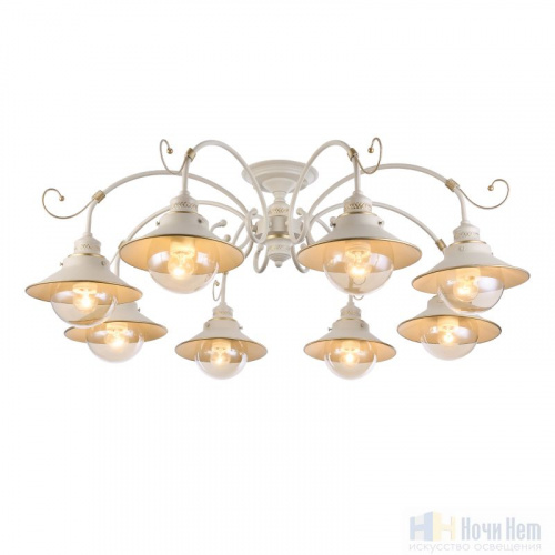Люстра потолочная Omnilux Torri OML-50807-08, раздел каталога Люстры с плафонами интернет-магазина Ночи Нет