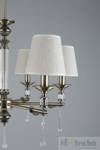 Люстра подвесная Omnilux Rivoli OML-64213-06, раздел каталога Люстры с абажурами интернет-магазина Ночи Нет