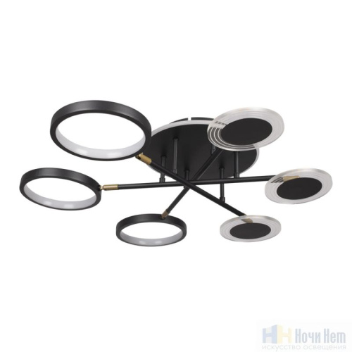 Люстра Loft IT Megan 10164S Black, раздел каталога Светодиодные люстры интернет-магазина Ночи Нет