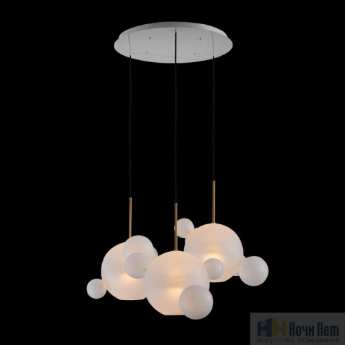 Светильник подвесной Loft IT Bolle 2030-D3, раздел каталога Подвесы 2-3 лампы интернет-магазина Ночи Нет